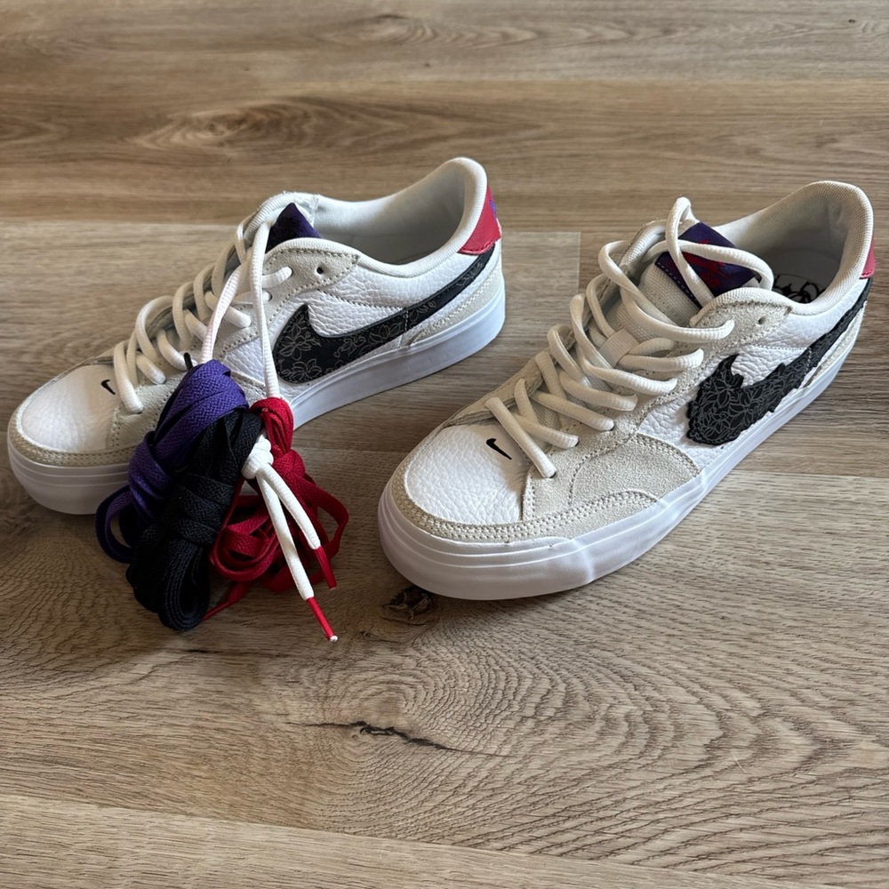 Nike SB x Sky Brown Zoom Pogo Plus Sail & Black Shoes